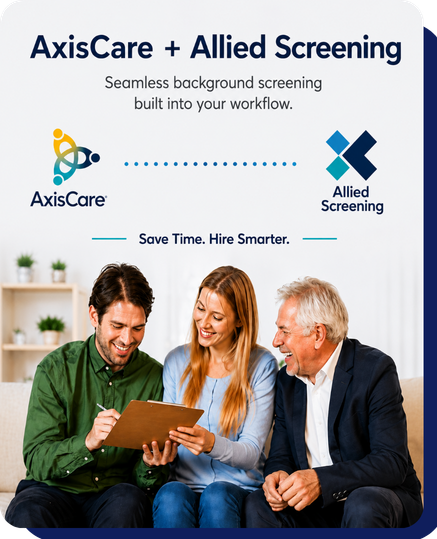 Axiscare and Allied Screening integration